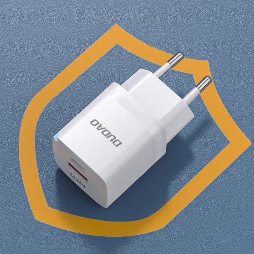 Kup Dudao Încărcător A13 Pro 33W, PPS, USB A/USB C alb - DDA276 - {ean13} - Sklep Home Screen